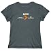 T-Shirt Womens Dark Silver " Love Glen of Imaal Terrier > My Girlfriend " Dogs