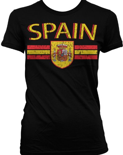 Spain Crest International Soccer Juniors T-shirt, Espana Soccer Juniors T-shirt