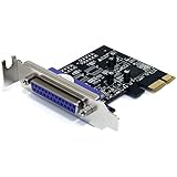 StarTech.com 1 Port PCI Express Low Profile Parallel Adapter Card PEX1PLP