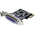 StarTech.com 1 Port PCI Express Low Profile Parallel Adapter Card PEX1PLP
