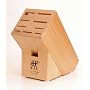 J.A. Henckels 10-Slot Beechwood Knife Storage Block