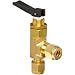 Ham-Let H1200 Series  Brass Toggle Valve, Angle, 1/4" Let-Lok Fitting
