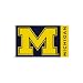 Michigan Wolverines NCAA 3' x 5' Single Sided Banner Flag by BSI Products Inc.