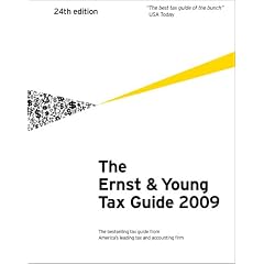 The Ernst & Young Tax Guide 2009 (Ernst and Young Tax Guide) For Preparing Your 2008 Taxes