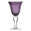 Glass Goblets Set of 6 - Plum