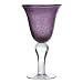 Glass Goblets Set of 6 - Plum