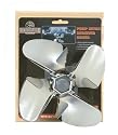 River's Edge Receiver Hitch Cover Chrome Propeller