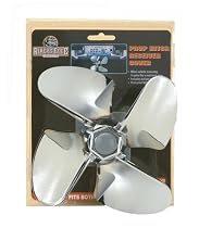 River's Edge Receiver Hitch Cover Chrome Propeller