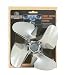 River's Edge Receiver Hitch Cover Chrome Propeller