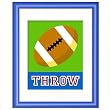 GAME ON Framed Print Set of 3 by Olive Kids (BLUE)
