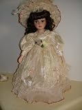 Porcelain Collector Doll, Light Yellow Dress