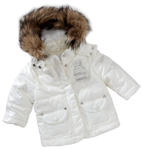 Geox Baby Jacke C9328A, Gr. 68, Wei� (off white F1001)