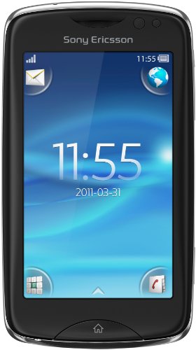 Sony Ericsson Txt Pro Smartphone (7,6 cm (3,0 Zoll) Display, Touchscreen, 3,15 Megapixel Kamera) schwarz