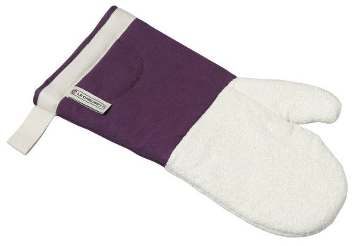 Le Creuset Textiles Oven Mitt, Cassis, 14 Inch