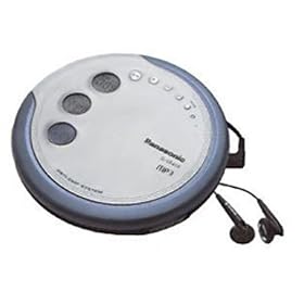 Panasonic SLSX419C Portable CD Player, MP3 playback, car adaptors included