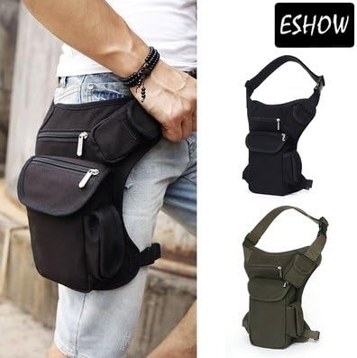 Multifunction Outdoor Cotton Sport Leg Bag Canvas Waist Bag Money Belt Fanny Pack