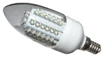 Lot de 10 : Ampoule LED E14 60 LED bl...