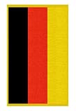 Buscher 20095 Duschtuch im Design der Deutschlandfahne 70 x 140 cm, Baumwolle 360 g/qm