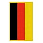 Buscher 20095 Duschtuch im Design der Deutschlandfahne 70 x 140 cm, Baumwolle 360 g/qm