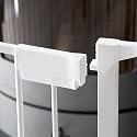 BabyDan Babyden White Playpen with Grey Playmat