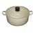 Le Creuset Cast Iron Round Casserole, Almond, 20 cm