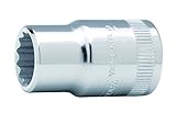 BAHCO(バーコ) Double Hexagon Sockets ソケット 差込角1/2  12角 7800DM-14