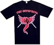 OFFSPRING - Rise & Fall 2009 Tour - Black 30/1 Singles Cotton T-shirt
