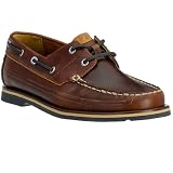 Nautica Men's Chart Two-Eye Boat Shoe, Chestnut, 11.5 M