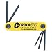 Bondhus 12585 GorillaGrip« Set of 5 Hex Fold-up Keys, sizes 3/16-3/8-Inch