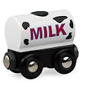 BRIO 33547 Wooden Railway System: Milk Wagon