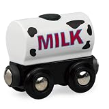 BRIO 33547 Wooden Railway System: Milk Wagon