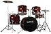 Laurel 12L-SE 5 Piece Drum Set w Cymbals - BLACK
