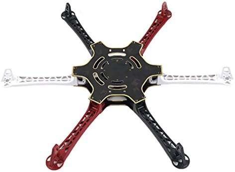 Ksaina F550 TOP &amp; BOTTOM Plate Central Frame Landing Arm Wheel Boards w/ Screw