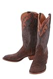 Lucchese Classics 'GB9643' Elephant Cowboy Boots Mens 8 - Cognac Safari