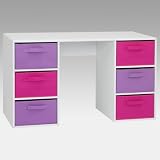 4D Concepts Girl's Student Desk, White