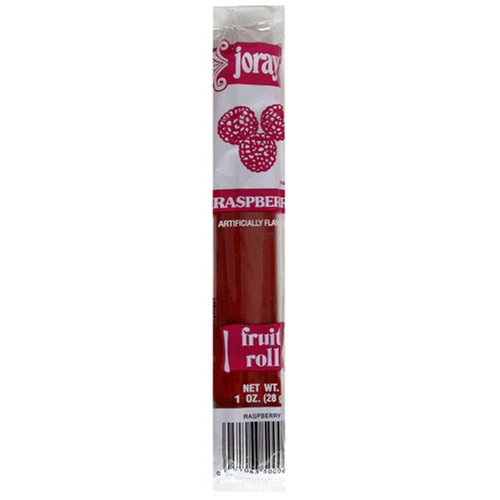 Joray Fruit Roll, Raspberry, 1-Ounce Units (Pack of 48) by Raspberry Candy