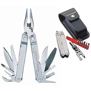 Leatherman Super Tool and Tool Adapter Combo Set by 