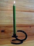 Genuine Horseshoe Tapered Candle Holder