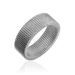 316L Stainless Steel Tiffany Co. Inspired Flexible Screen Ring