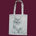 Persian Print Shoulder Tote Bag