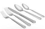 Pfaltzgraff Hannah 25-Piece Stainless-Steel Flatware Set, Service for 4