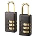 Master Lock 646T Set-Your-Own Combination Luggage Lock, 13/16-Inch, 2-Pack