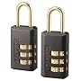 Master Lock 646T 13/16-Inch Set-Your-Own Combination Luggage Lock, 2-Pack