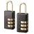 Master Lock 646T 13/16-Inch Set-Your-Own Combination Luggage Lock, 2-Pack