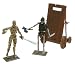 Army Of Darkness Deadite & Deadite Footsoldier 4" Figure Set_s-1