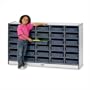 Jonti-Craft 0931JC 30 PAPER-TRAY CUBBIE With colored paper-trays
