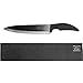 Professional Chef's Ceramic Kitchen Knife Huge 8 Inch Razor Sharp Perfect for Cutting Vegetables Fruits Meats & Sushi Rolls