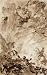Jean-Honore Fragonard (Illustration to Ariosts Orlando Furioso: Bradamante Hippogryph tried to catch) Art Poster Print - 11 X 17