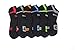 DC 6-Pack Men's Sport No Show Socks Size 10-13 (Black)