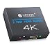 ESYNIC 1x2 HDMI Splitter 4K 1 in 2 Out HDMI Switch Amplifier Adapter Ver 1.4 Certified Powered by US Plug Support 4k Full 1080P 3D for PS3 PS4 Xbox Blu-ray - 1 HDMI to 2 HDMI